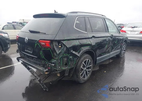 2021 Volkswagen Tiguan 2.0T Se/2.0T Se R-Line Black/2.0T Sel из США, поврежденный, VIN 3VV3B7AXXMM077720